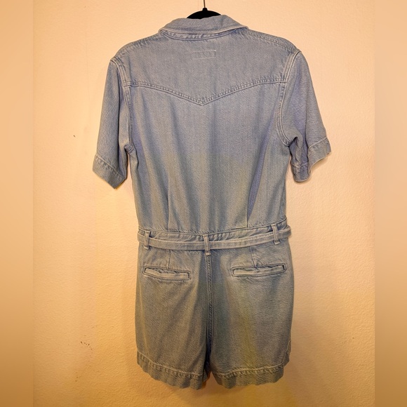 Rag & Bone Denim Romper - Picture 6 of 9